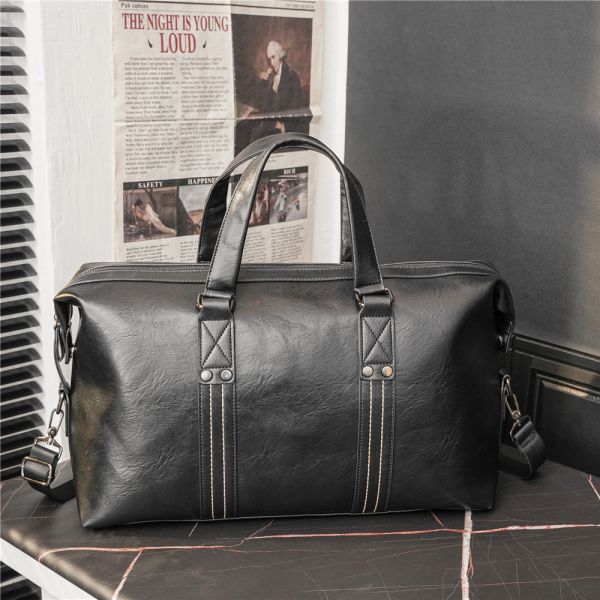 品質良い メンズ レディース　ユニセックス　男女兼用　ボストンバッグ　大容量　旅　PUレザー　春夏秋冬　個性的 89