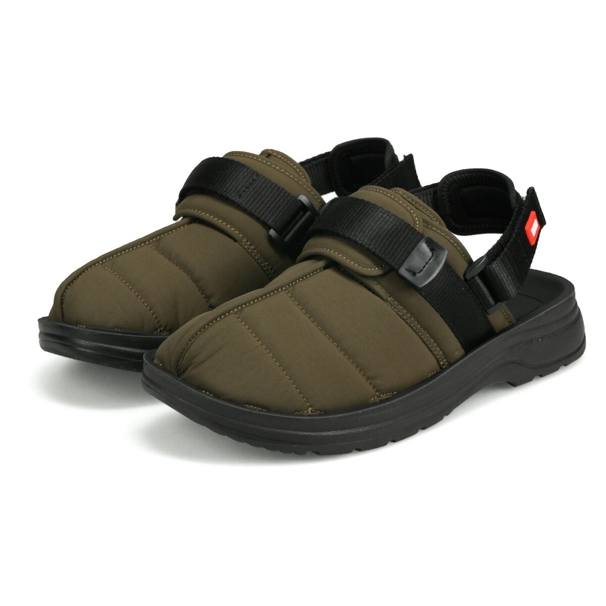 サンダル メンズ クロッグシューズ サボ つっかけ リップストップナイロン クロッグサンダル 破れにくい 耐摩擦 軽い ワンマイルシューズ アウトドア キャンプ 冬サンダル 冬サン 5127