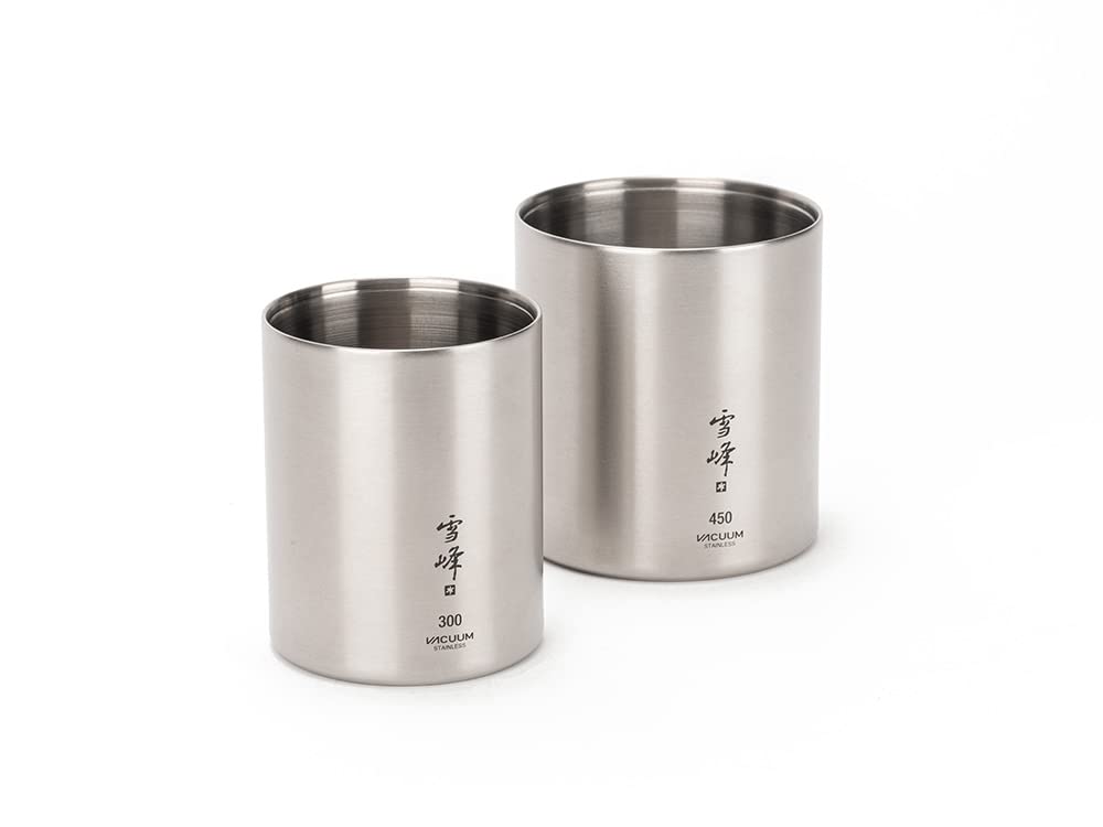 スノーピーク(snow peak) 真空雪峰スタッキングマグ 300/450 マット セット SET-123アウトドア用寝具