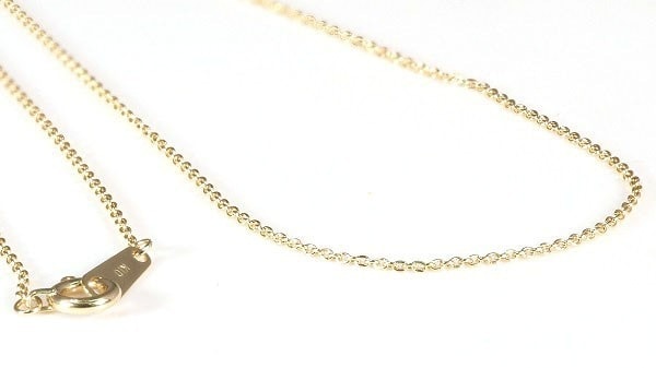 10金 無垢製 大人気 小豆チェーン ネックレス数量限定/アズキ/0.25:40(