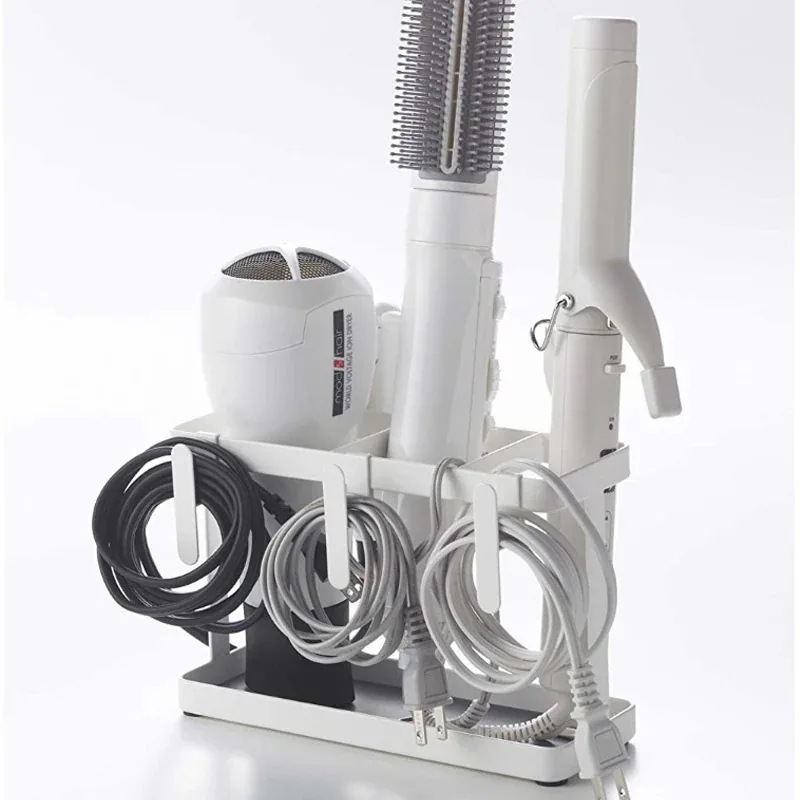 洗面 収納ラック ドライヤーラック スタンド 【メガ割 壁掛け 収納 】無料宅配ドライヤー ドライヤーホルダー ヘアアイロンホルダー ドライヤースタンド 脱衣所収納 ホルダー 5,184円