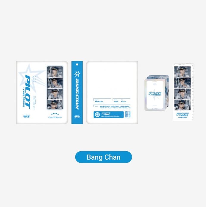 (未開封新品) （グッズ）バンチャン（BANG CHAN）STRAY KIDS（ストレイキッズ）3RD FANMEETING PILOT：FOR COLLECT BOOK SET