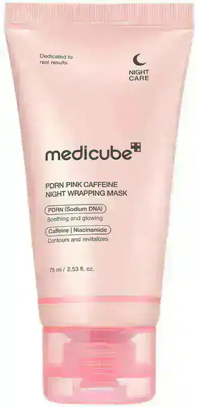 medicube メディキューブ　PDRNピンクナイトラッピングマスク　ブラシ Qoo10] メディキューブ 【ゼリーブラシGIFT】 (PDRN/コ : スキンケア