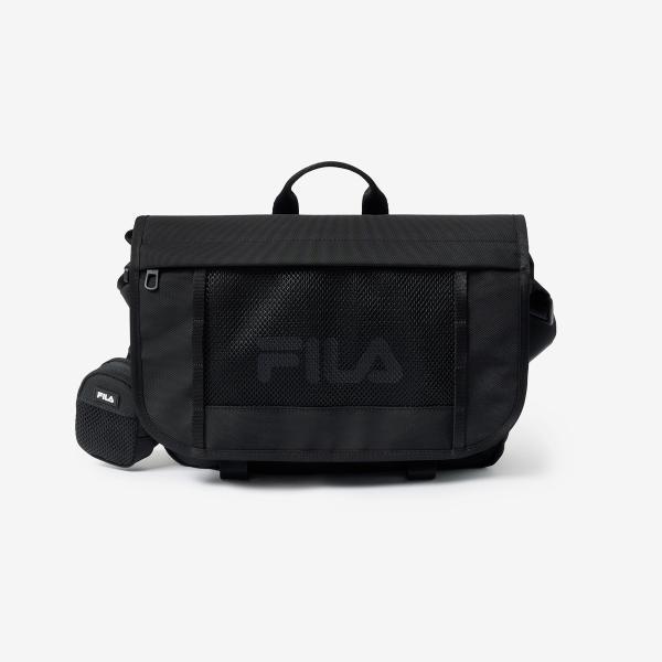 [FILA] ニュースモールメッセンジャーバッグ (FS3BCH1003X_BLK)
