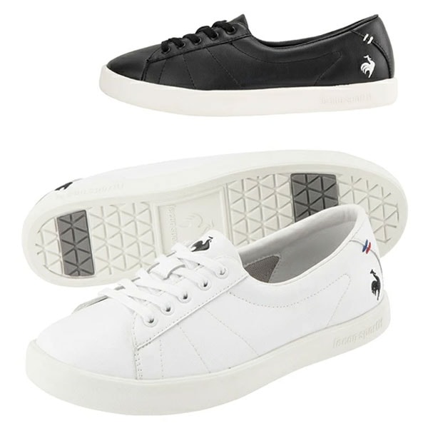 ポルティフ LCS フルシュ QL3VJC03WH BK レディース シューズ スニーカー 靴 カジュアル ホワイト ブラック /RS/MR
