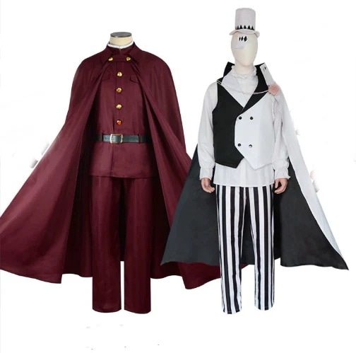 大倉鎏子 鉄腸 末広 文豪ストレイドッグス コスプレ変装仮装衣装 スーツ ハロウィン 2024年新作入荷コスプレ