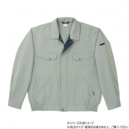 桑和 7113 長袖ブルゾン LLサイズ ストーングレー(20)