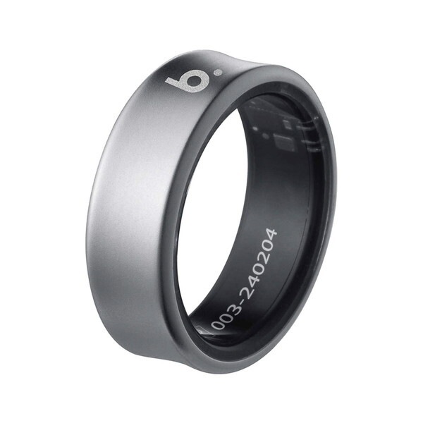 ブリング スマートリング チタン シルバー サイズ9 B094TNSVRNG