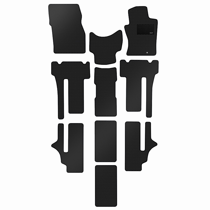 [防水マット]日産 エルグランド E51 フロアマット [カーボン柄]