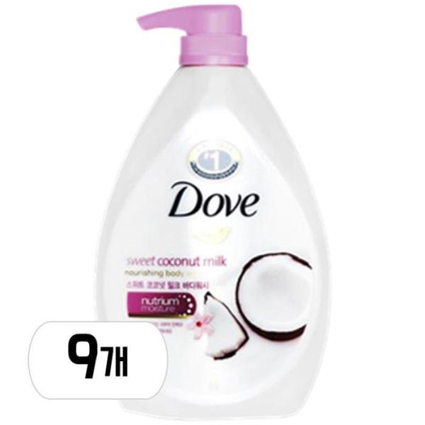 ドブ スイートココナッツ ボディウォッシュ 1000ml 9個