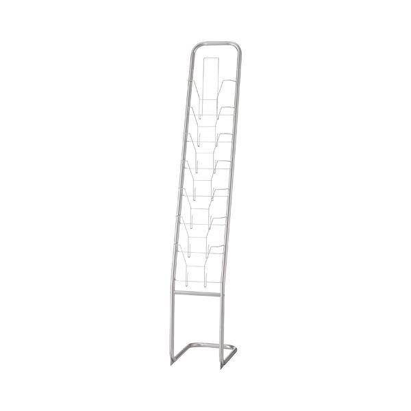(まとめ）ピージーグロリア パンフレットスタンド 1列7段 A4サイズ YS-7 1台(×3セット)