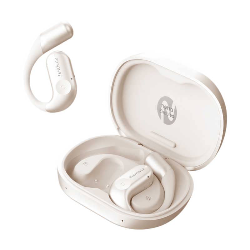 ZENCHORD　1 クラシックホワイト AI議事録イヤホン Notta対応 オープンイヤー型　ZENCHORD1W