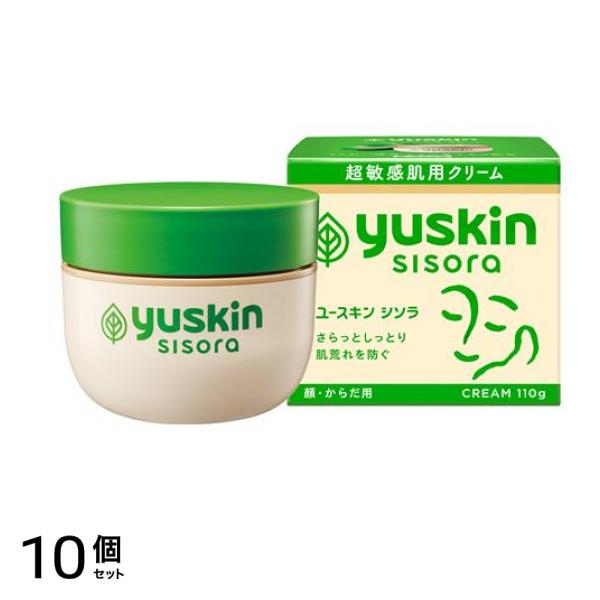 ユースキン シソラ クリーム 顔・からだ用 ボトル 110g 10個セット
