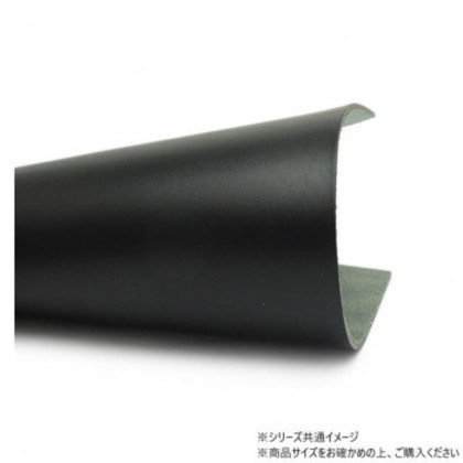 大判切り革 リオショルダー 厚 黒 1枚 Pkawa053-01-2/1-25