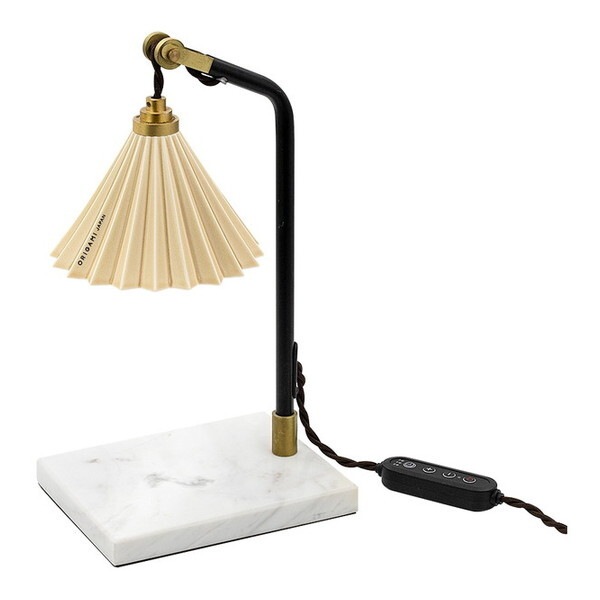 gram8 TC-1514-MBE ORIGAMI LAMP キャンドルウォーマー マットベージュ メーカー直送