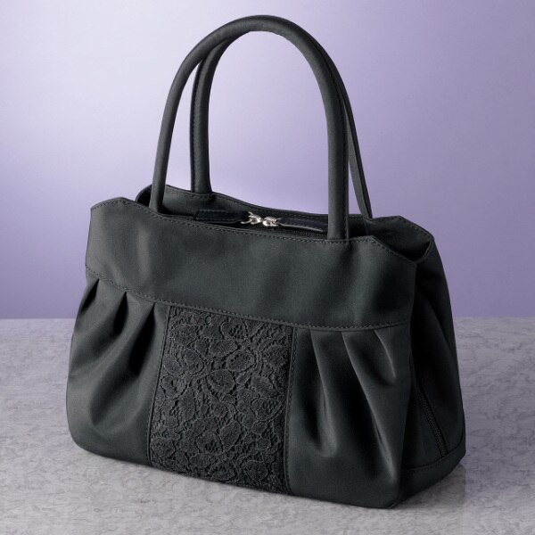 バッグ ちょっと大きめフォーマルバック 撥水加工 レース （ 送料無料 レディース フォーマルバッグ