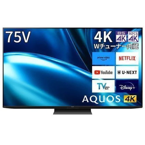 【無料長期保証】シャープ 4T-C75FN1 75v型 液晶テレビ AQUOS ４K【DD】