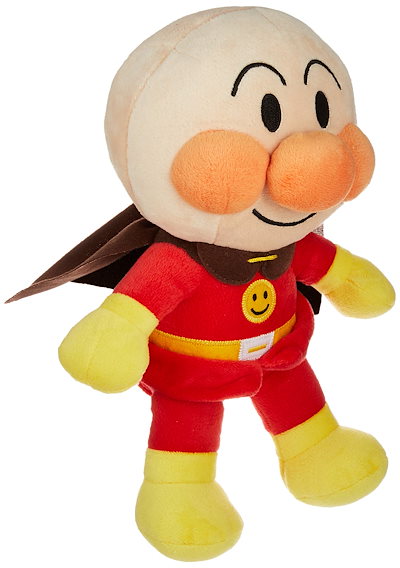 他サイト： アンパンマン ふわりんスマイルぬいぐるみ Ｓ Plus　アンパンマン おもちゃ 知育玩具の商品画像