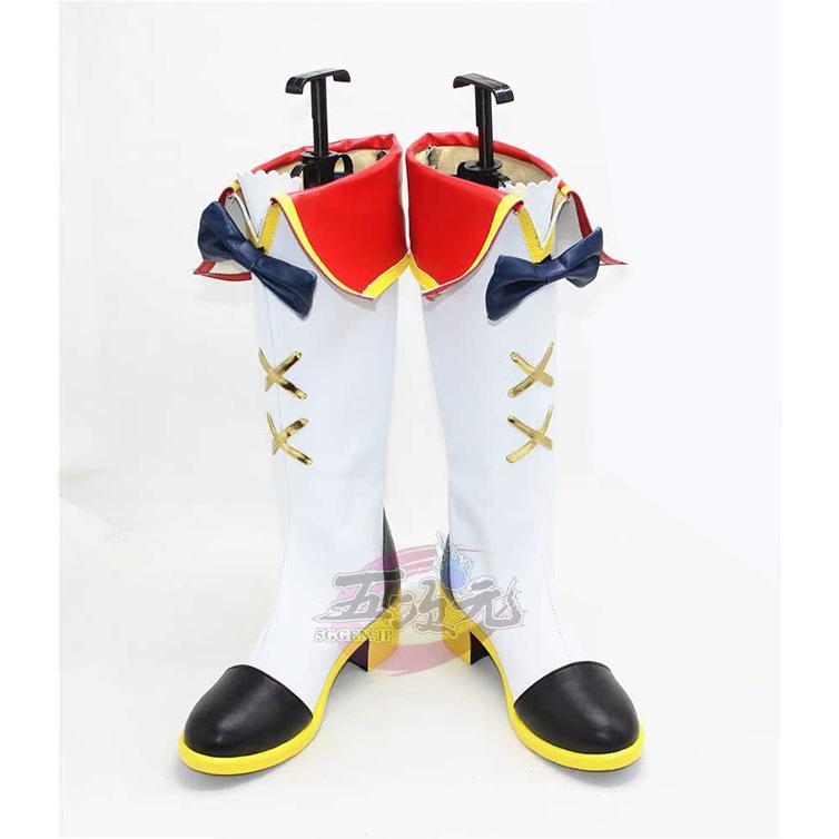 【新品販売 Q10最安値!】 ハロウィン 五次元 アイカツスターズ! 四ツ星学園 S4制服 コスプレ靴