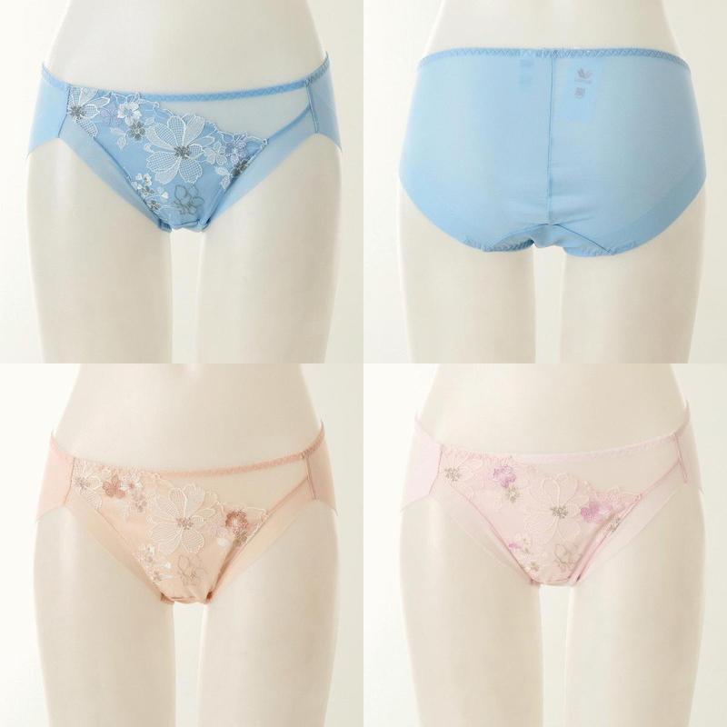 3枚入り 満開の花 女性 ヘム パンツ 3枚セット SWPT2081H3CCSG 8,647円