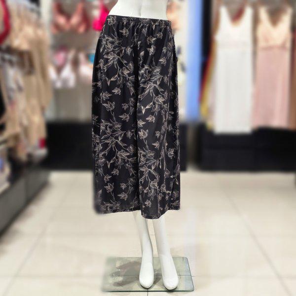 線画のフラワーパターンスリップパンツ(ohs5955c)_s