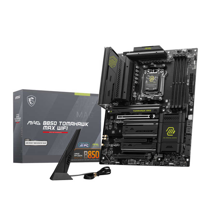 MSI　MAG B850 TOMAHAWK MAX WIFI ［ATX］　MAGB850TOMAHAWKMAXWIFI