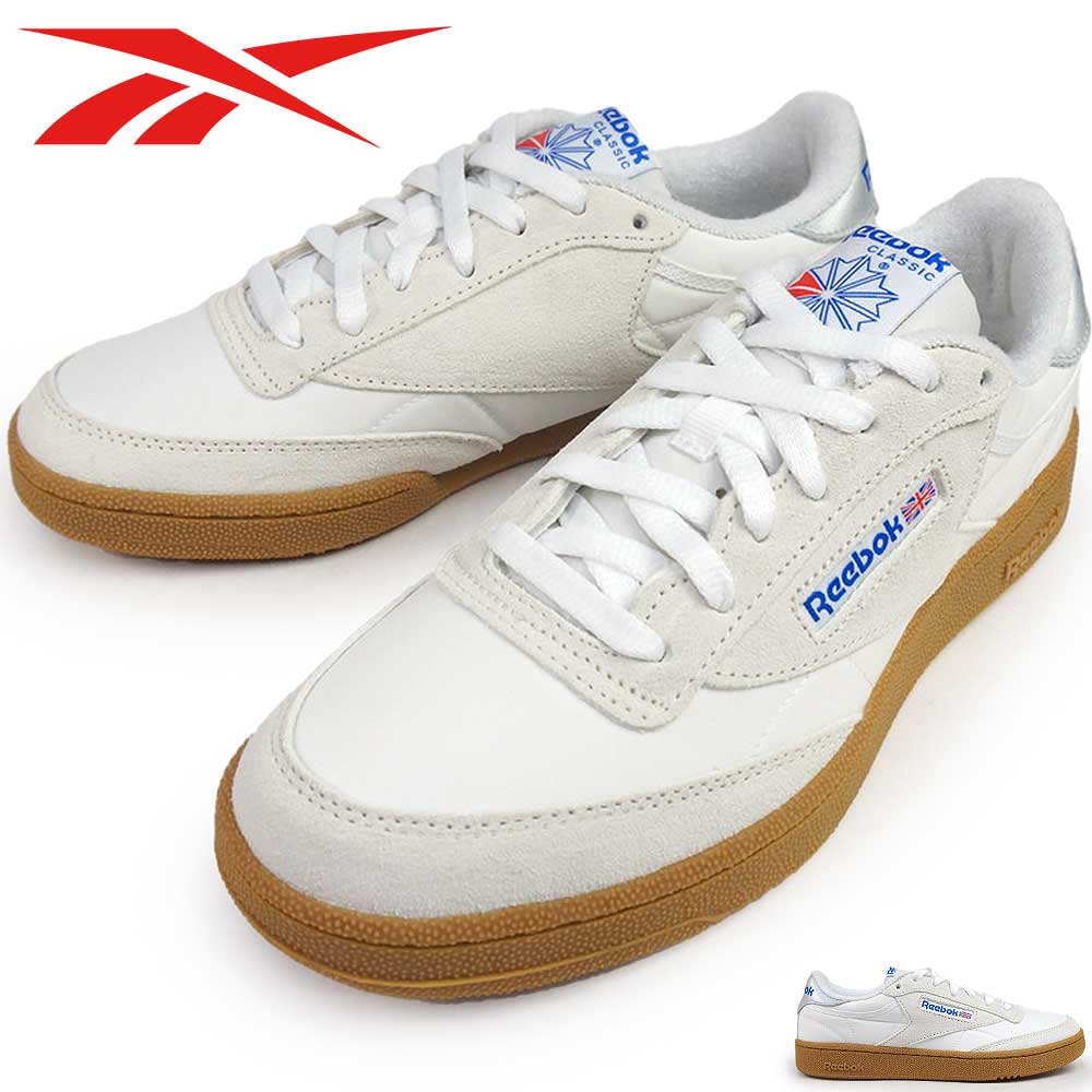 クラブ シー 85 定番 100228113 ホワイトグレーガム ガムソール スニーカー メンズ レディース シューズ