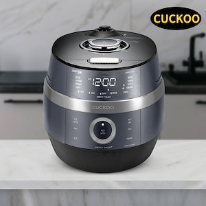 [CUCKOO] クク6人用IH圧力炊飯器 / 韓国人気ステンレス製真空圧力IH方式炊飯器