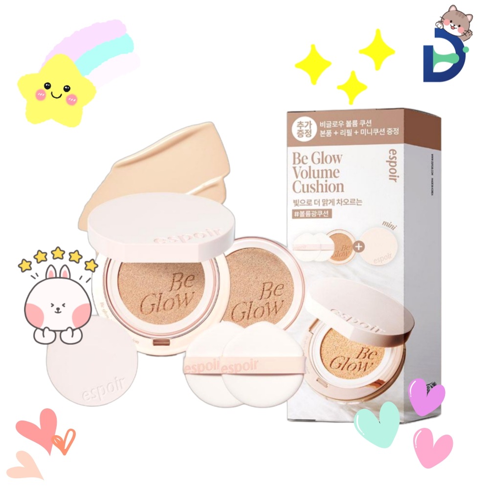 [限定企画] ビーグローボリュームクッション (本品+リフィル+ミニクッション) 8colors