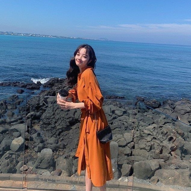 ワンピース ロングスカート レディース 春夏秋冬 長袖 エレガント きれいめ おしゃれ