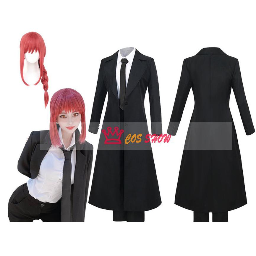 人気商品N0.1 実物撮影 チェンソーマン Chain saw man マキマ コスプレ衣装 仮装 cosplay イベント クリスマス ハロウィン ステージ 文化祭 お祭り