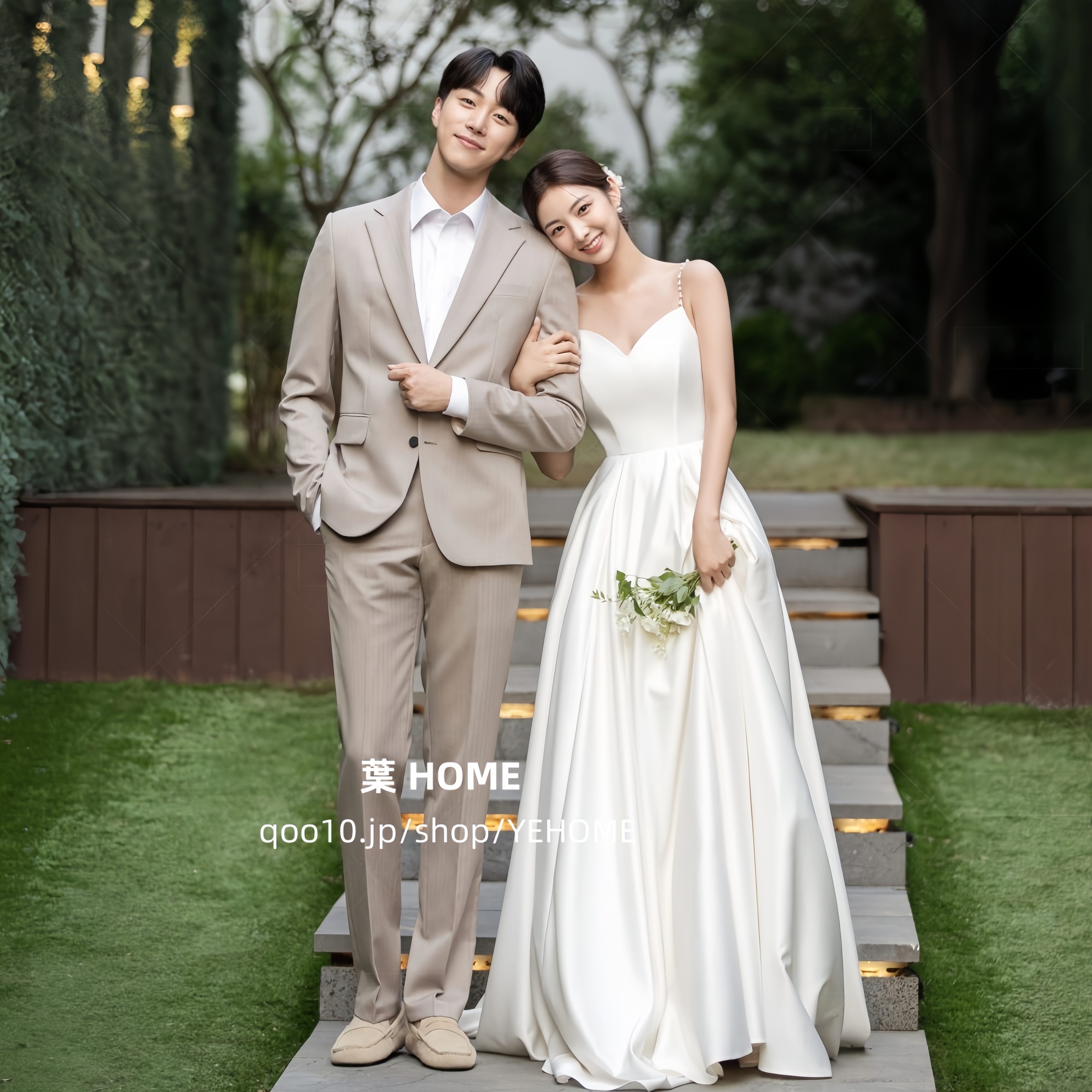 パーティードレス 真珠のキャミソールのドレス 森系 ロング シンプル ウェディングドレス スリップスカート 二次会 フォマールドレス 写真撮影プリンセス演奏会 結婚式 披露宴 成人式 忘年会