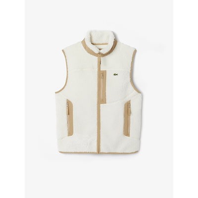 Qoo10 ラコステ ラコステメンズシェルパフリースベ ベスト