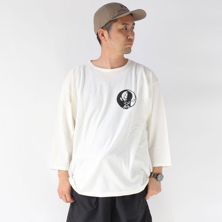 日本製 tシャツ メンズ 大きいサイズ レディース 7分袖 tシャツ【セール品の為返品・交換不可商品】