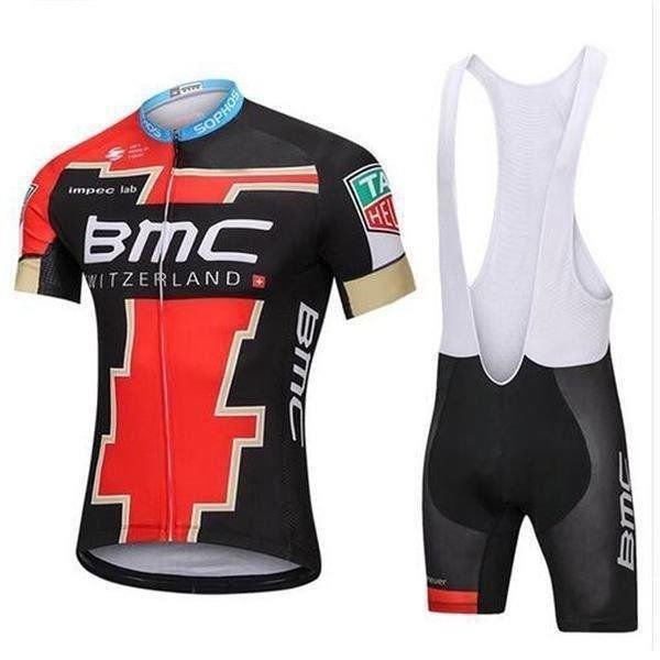 サイクルウェア 半袖 BMC 上下2点セット メンズ サイクリング裏ウエア 吸汗 速乾 ジャケット バイク バイク 運動 自転車ウェア