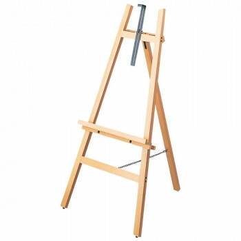 ナカバヤシ　木製イーゼル　Hサイズ　ナチュラル木目　EZ-201NM