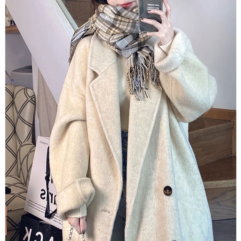 韓国人気商品秋冬ファッション ジャケッ 裏起毛ファッション 厚手 韓国 セ 小柄 トップス