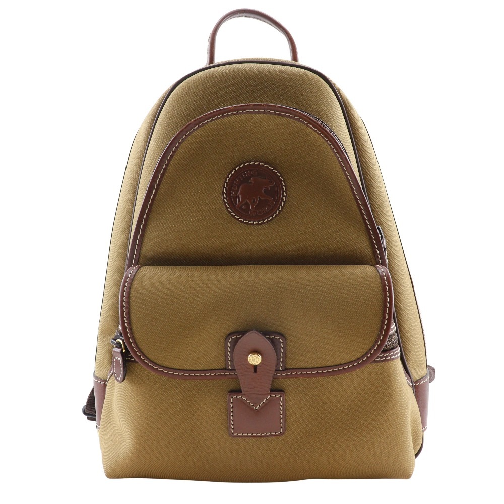 リュック・デイパック ナイロンキャンバス カーキ ユニセックス 中古品 A-ランク