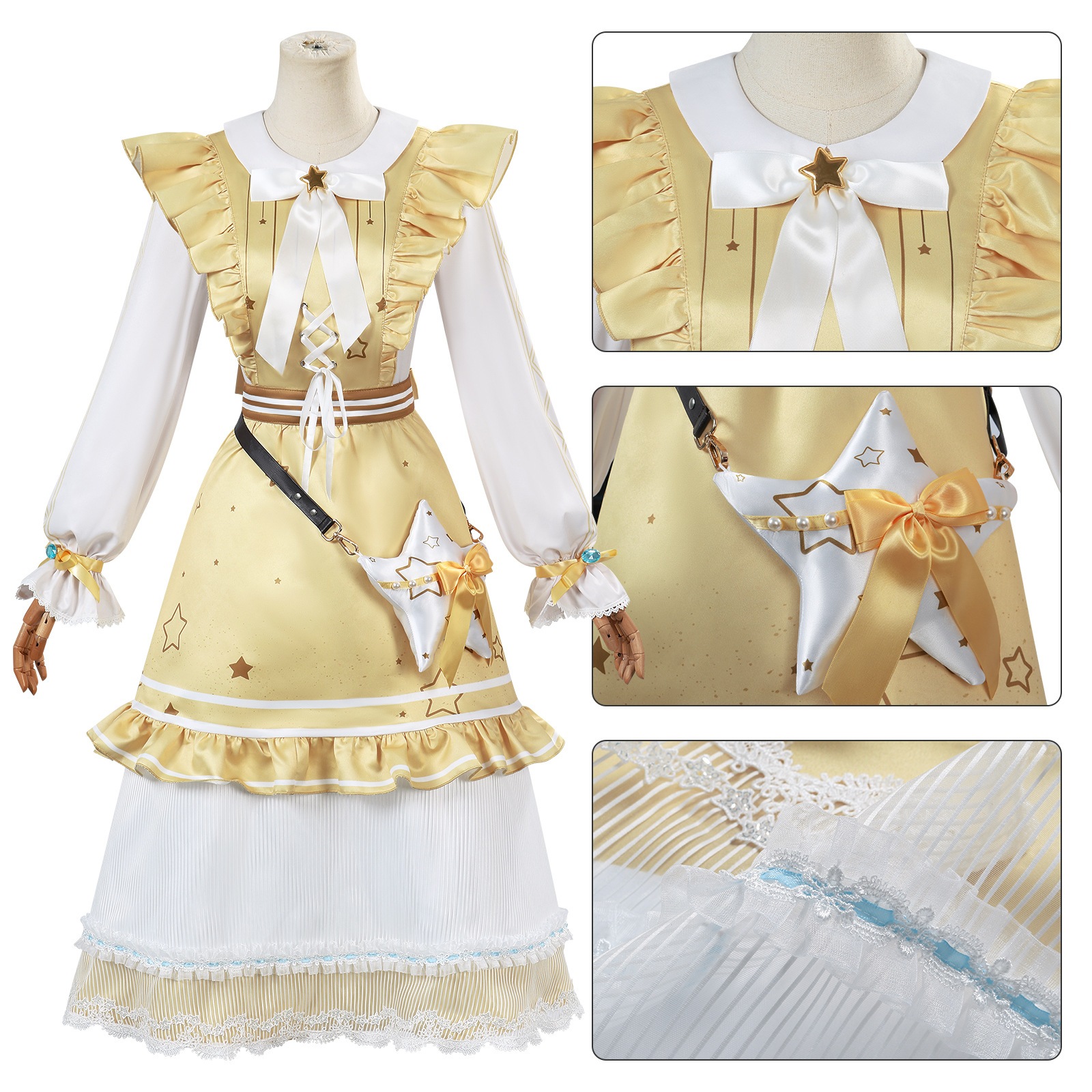 【2025新作】コスプレ 仮装第五人格玩具商cos服アン目前微光コスプレ衣装二次元ショー イベント用品