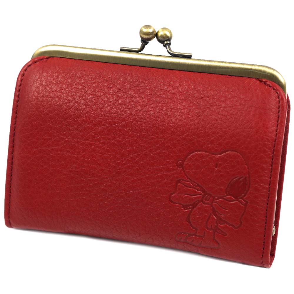 スヌーピー SNOOPY ピーナッツ PEANUTS がま口財布 ミニ財布 レディース GentleDog ジェントルドッグ レッド 73270 RED