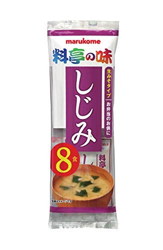他サイト： マルコメ 生みそ汁 料亭の味しじみ 即席味噌汁 8食×12袋の商品画像