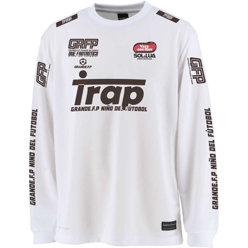 grande(グランデ) TRAP昇華転写プラ.長袖 フットサルプラクティクスシャツ (gfph23102-0109)