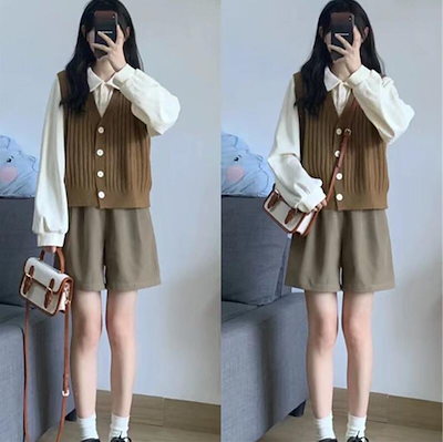 【美品】ESTNATION　着れば高見え！コーデの幅広がる心踊るベスト　可愛い 軽やかに、踊る服