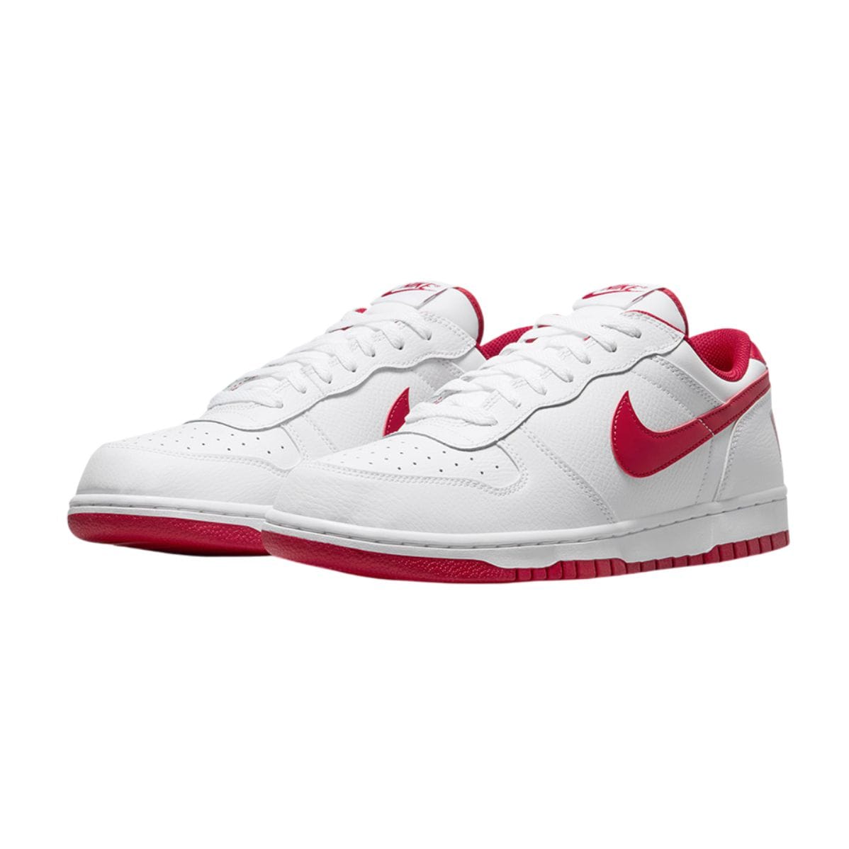NIKE ナイキ BIG NIKE LOW ナイキ ビッグ ロー ホワイト レッド 白 メンズ シューズ スニーカー 通学 355152-150 靴