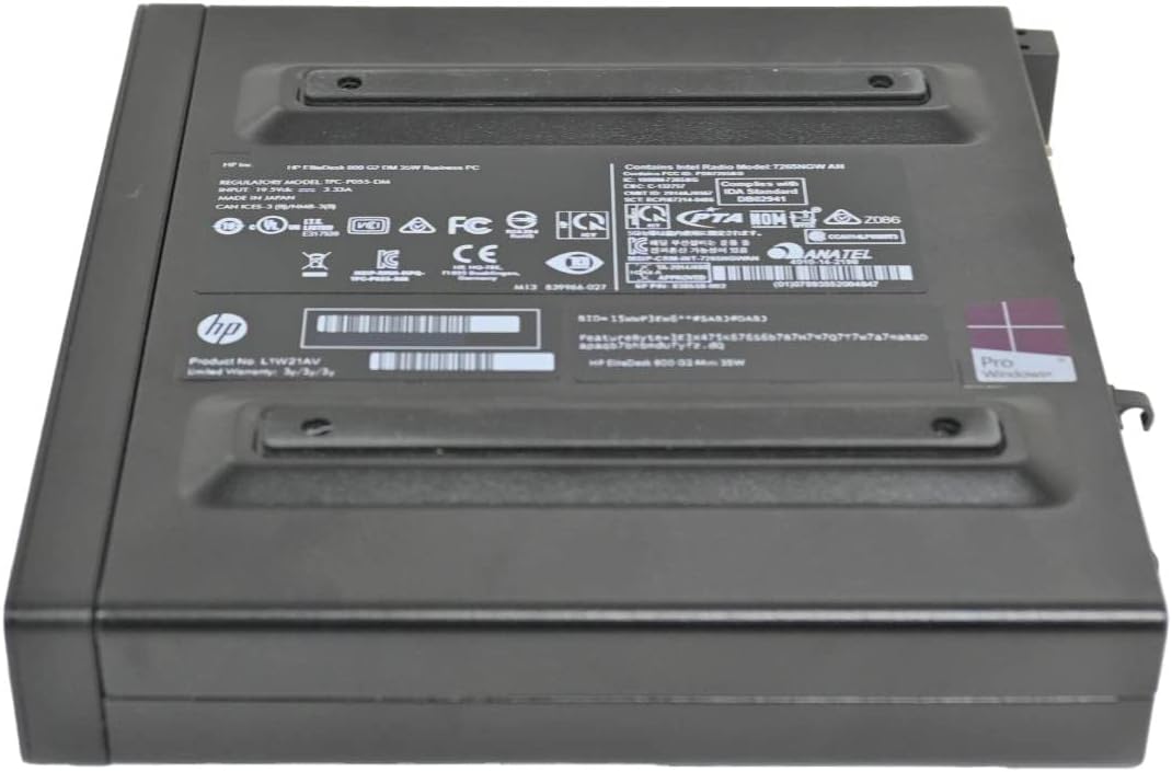 Mini デスクトップ PC windows11 EliteDesk 800G2DM Core i3-6世代 メモリ16GB SSD 1TB【 超小型PC】