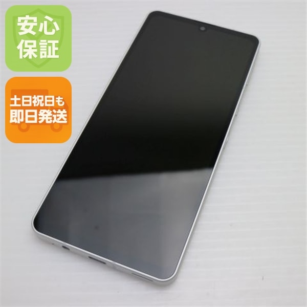 新品同様 SH-54B AQUOS sense6 シルバー ガラケー 白ロム 本体 即日発送 土日祝発送OK 69