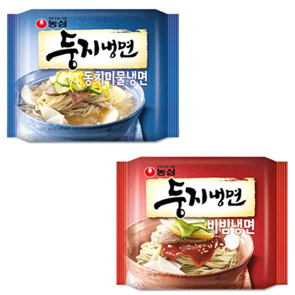 ラーメン/農心/ドゥンジ冷麺/トンチミ水冷麺 16個入り