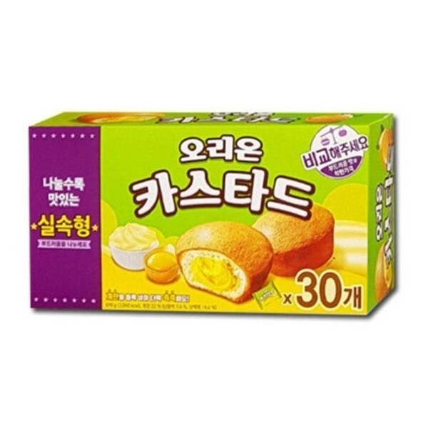 オリオンキャスタード お得な大容量 30本入り 690gx3個