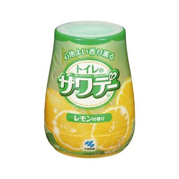 （まとめ）小林製薬 サワデー気分すっきりレモンの香り 本体 140g 1個20セット