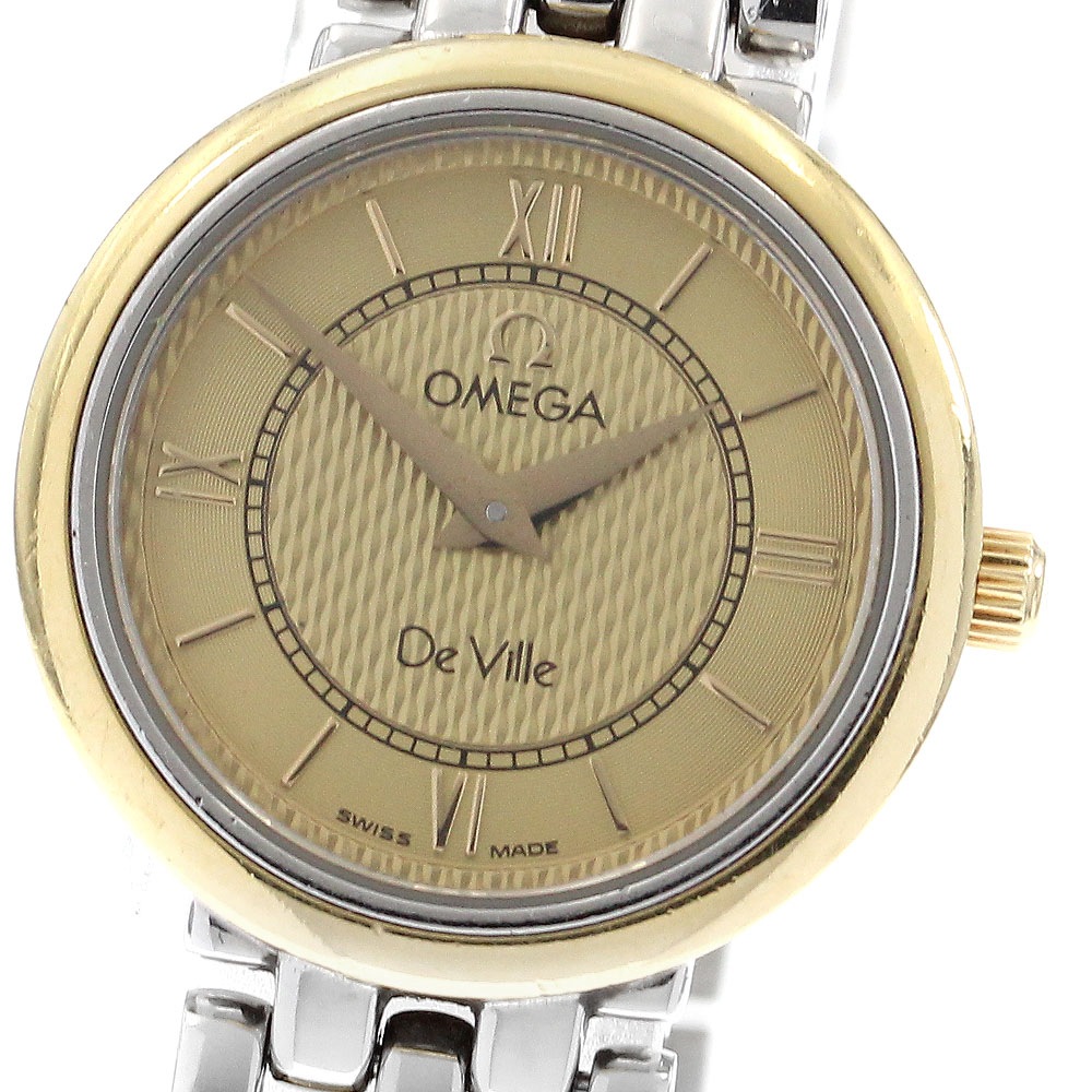 オメガ OMEGA 7374.11 デビル クォーツ レディース _902925【中古】